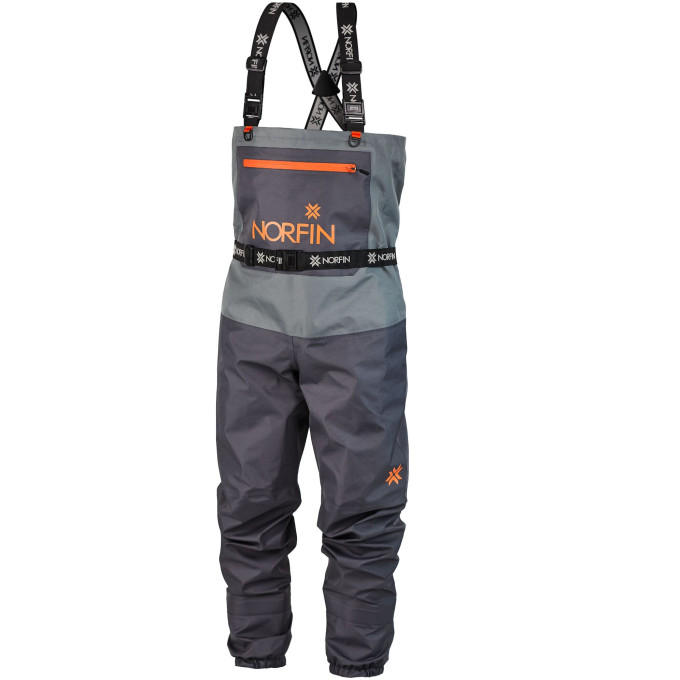 Полукомбинезон забродный NORFIN PILOT STOCKINGFOOT GRAY р.ML 83329-02M-L